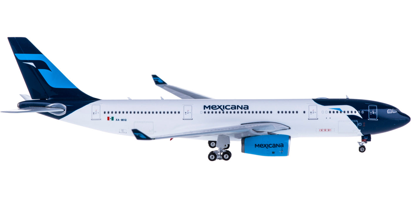 1:400 Phoenix PH11390 Mexicana Airbus A330-200 XA-MXQ+Free Tractor