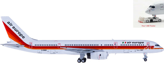 1:400 NG Models NG53073 Air Europa Boeing 757-200 G-BNSE+Freee Tractor