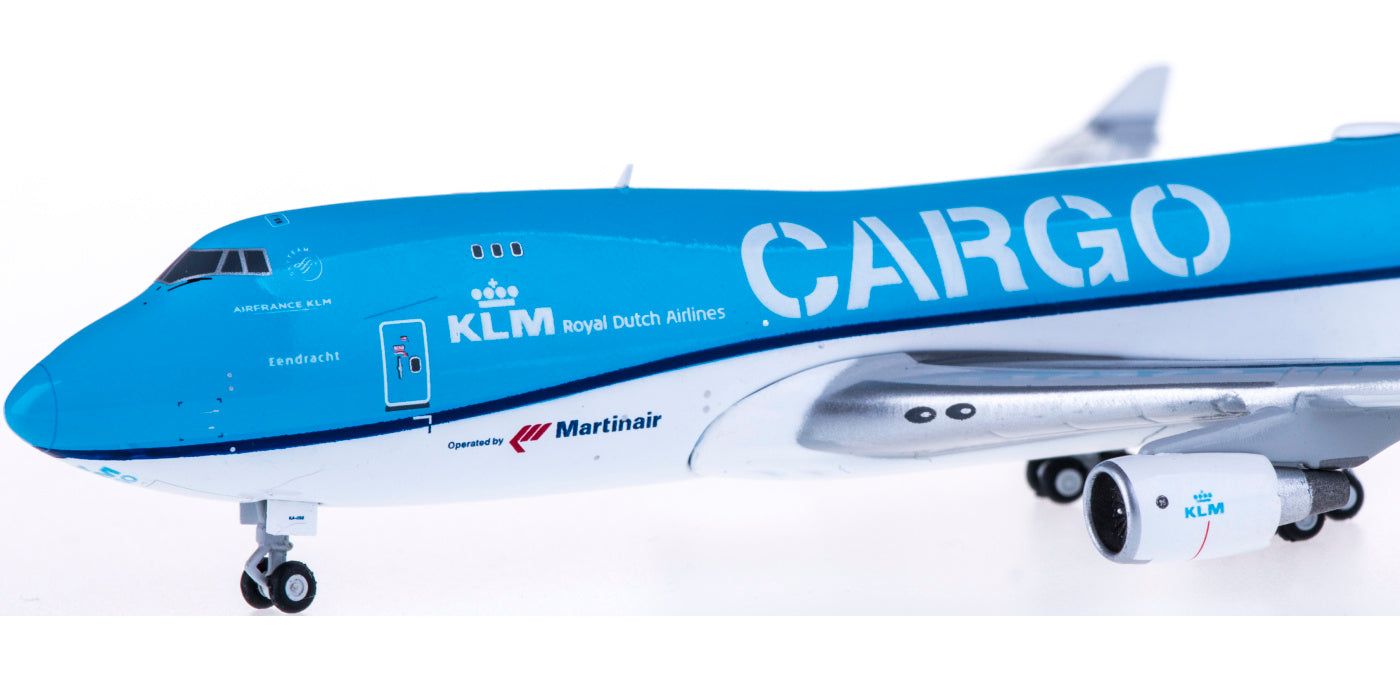 1:400 Geminijets GJKLM1827 KLM Cargo Boeing 747-400F PH-CKA+Free Tractor