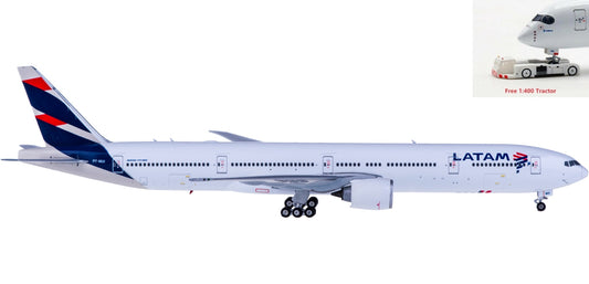 1:400 Phoenix PH11509 LATAM Boeing 777-300 PT-MUI+Free Tractor