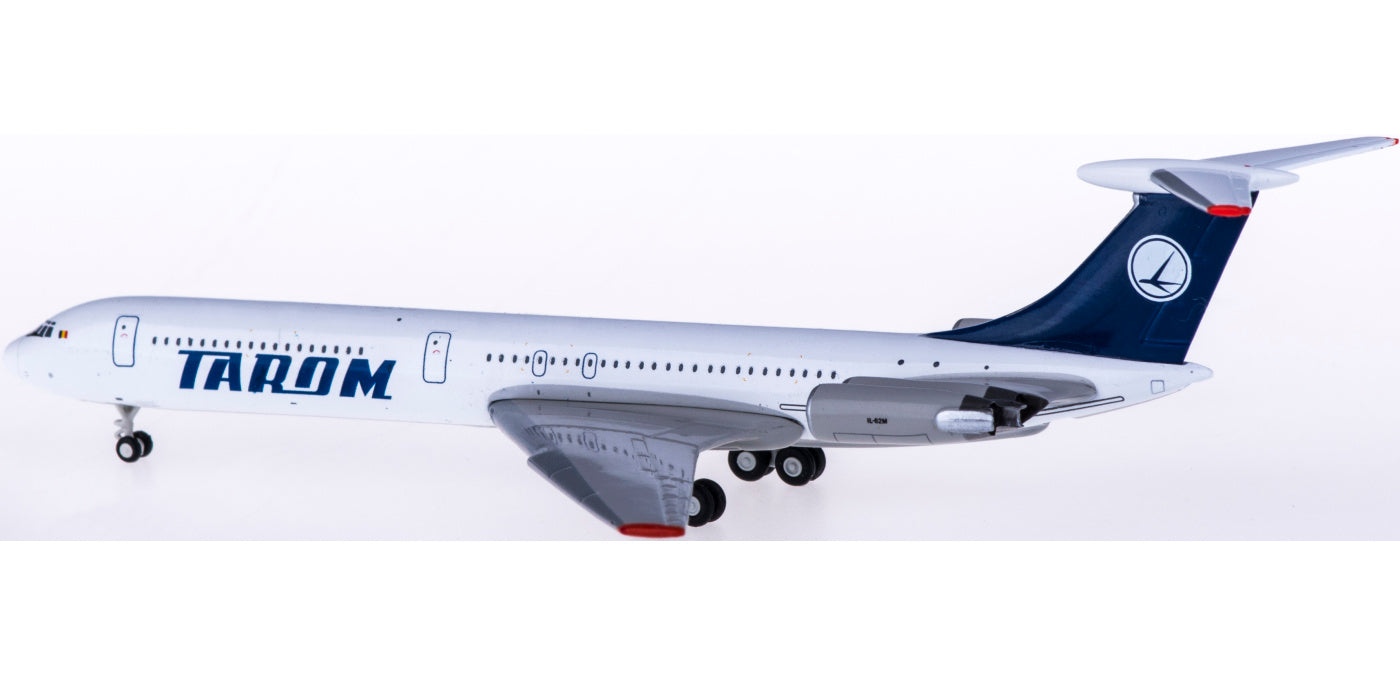 1:400 Geminijets GJROT1492 Tarom  Ilyushin IL-62M YR-IRE+Free Tractor