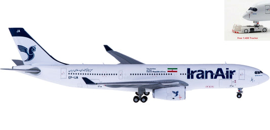 1:400 Geminijets GJIRA1652 Iran Air Airbus A330-200 EP-IJA+Free Tractor