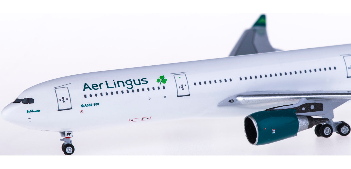 (Rare)1:400 AeroClassics AC419528 Aer Lingus Airbus A330-300 EI-EDY+Free Tractor