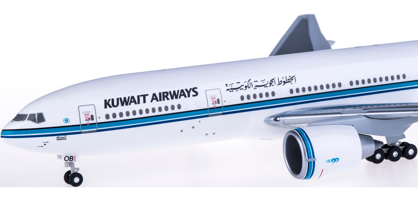 1:200 Hongan Wings HG0144GR Kuwait Airways Boeing 777-200ER 9K-AOB