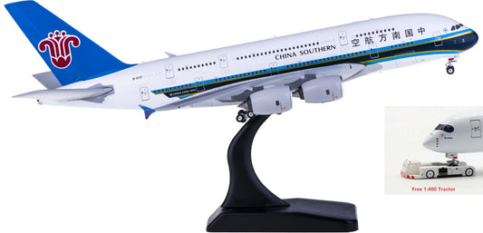 1:400 Phoenix PH11535 China Southern Airlines Airbus A380 B-6137+Free Tractor