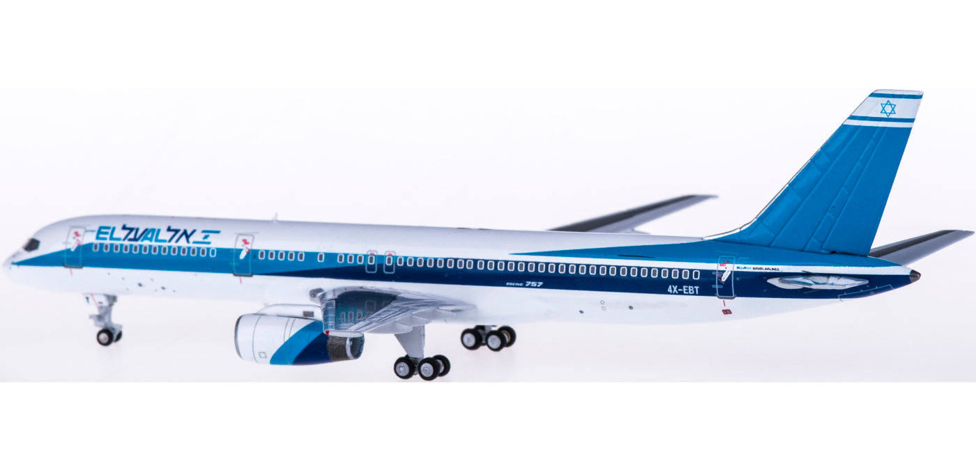 1:400 NG Models NG53101 El Al  Boeing 757-200 4X-EBT+Free Tractor