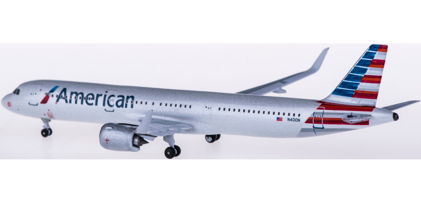 (Rare)1:400 AeroClassics AC4N400AN American Airlines Airbus A321neo N400AN+Free Tractor