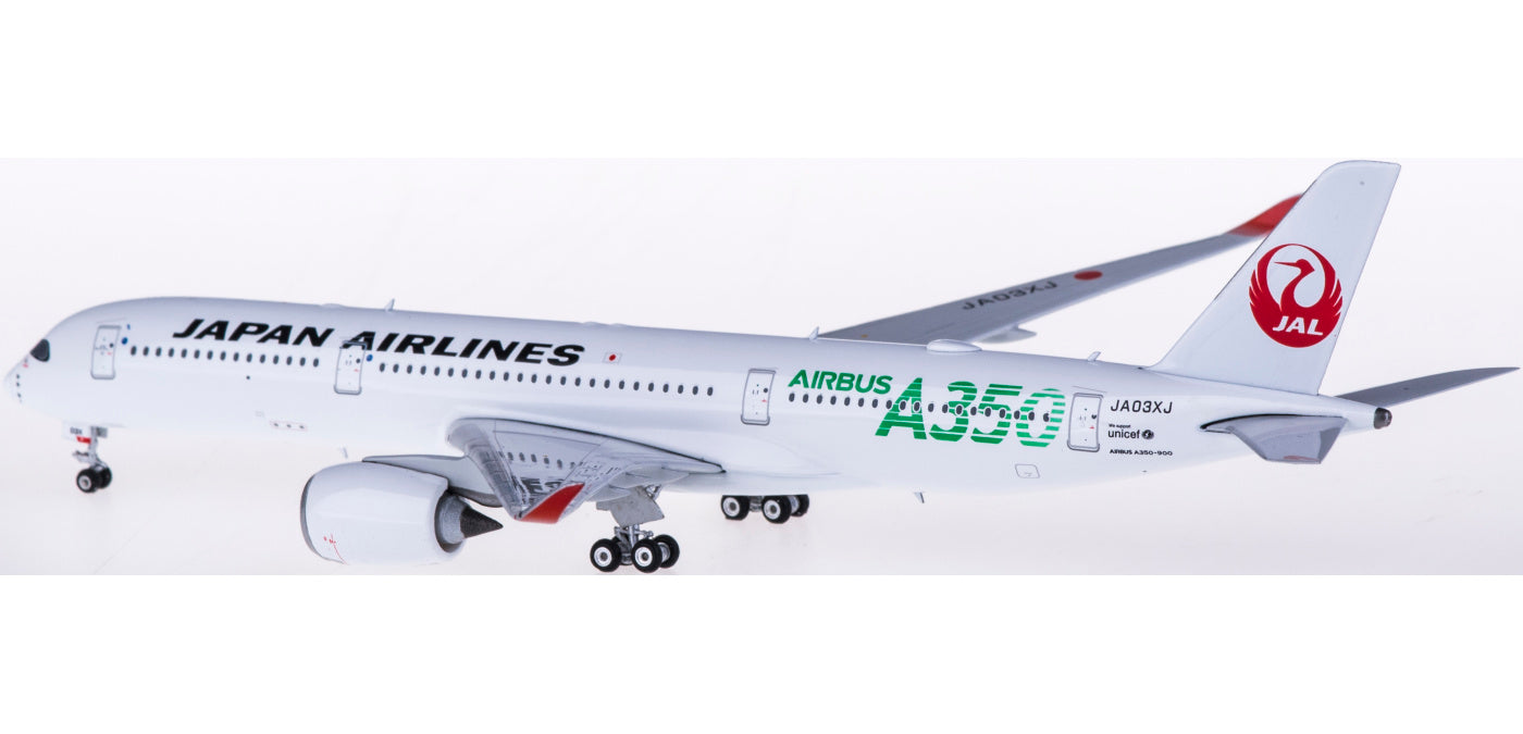 1:400 Phoenix PH04279 Japan Airlines Airbus A350-900 JA03XJ Free Tractor+Stand