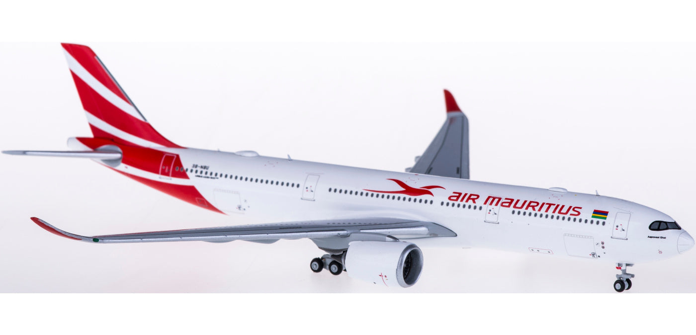 1:400 JC Wings XX4156 Air Mauritius Airbus A330-900NEO 3B-NBU Free Tractor+Stand