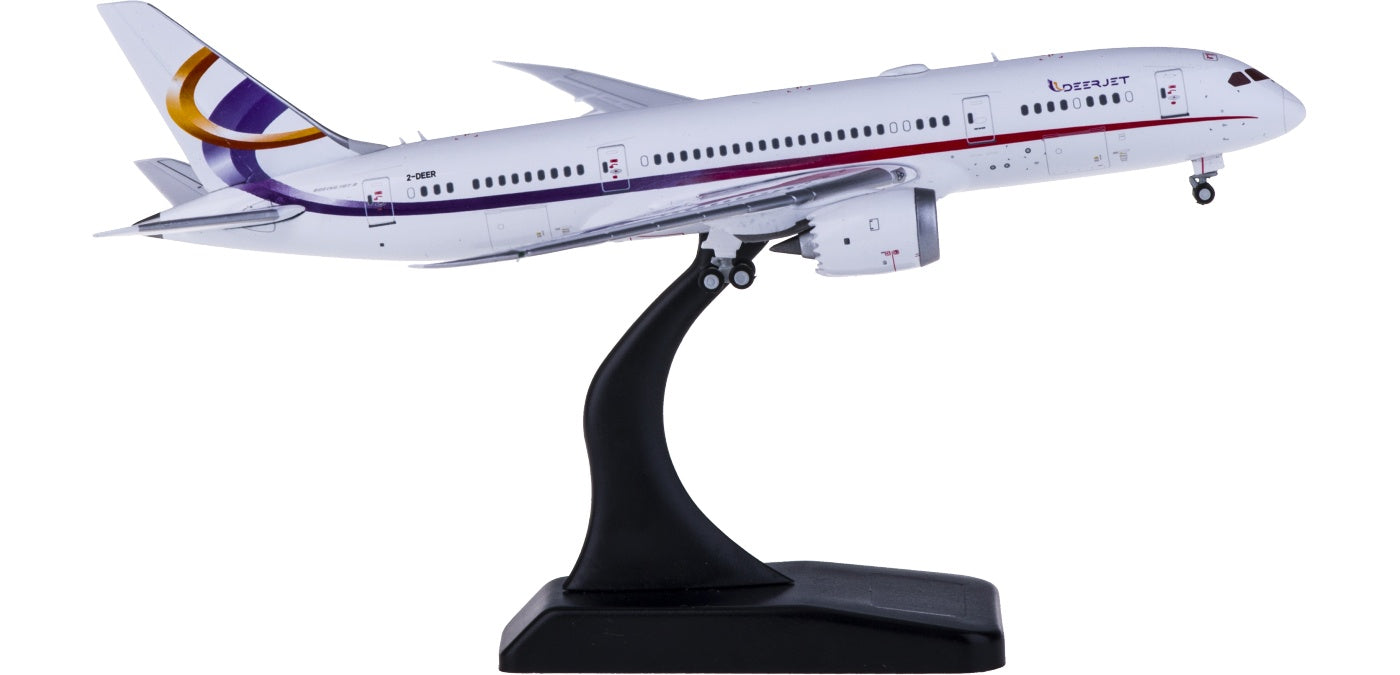 1:400 JC Wings EW4788002 Deer Jet Boeing 787-8 2-DEER Free Tractor+Stand