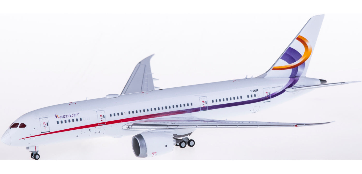 1:400 JC Wings EW4788002 Deer Jet Boeing 787-8 2-DEER Free Tractor+Stand