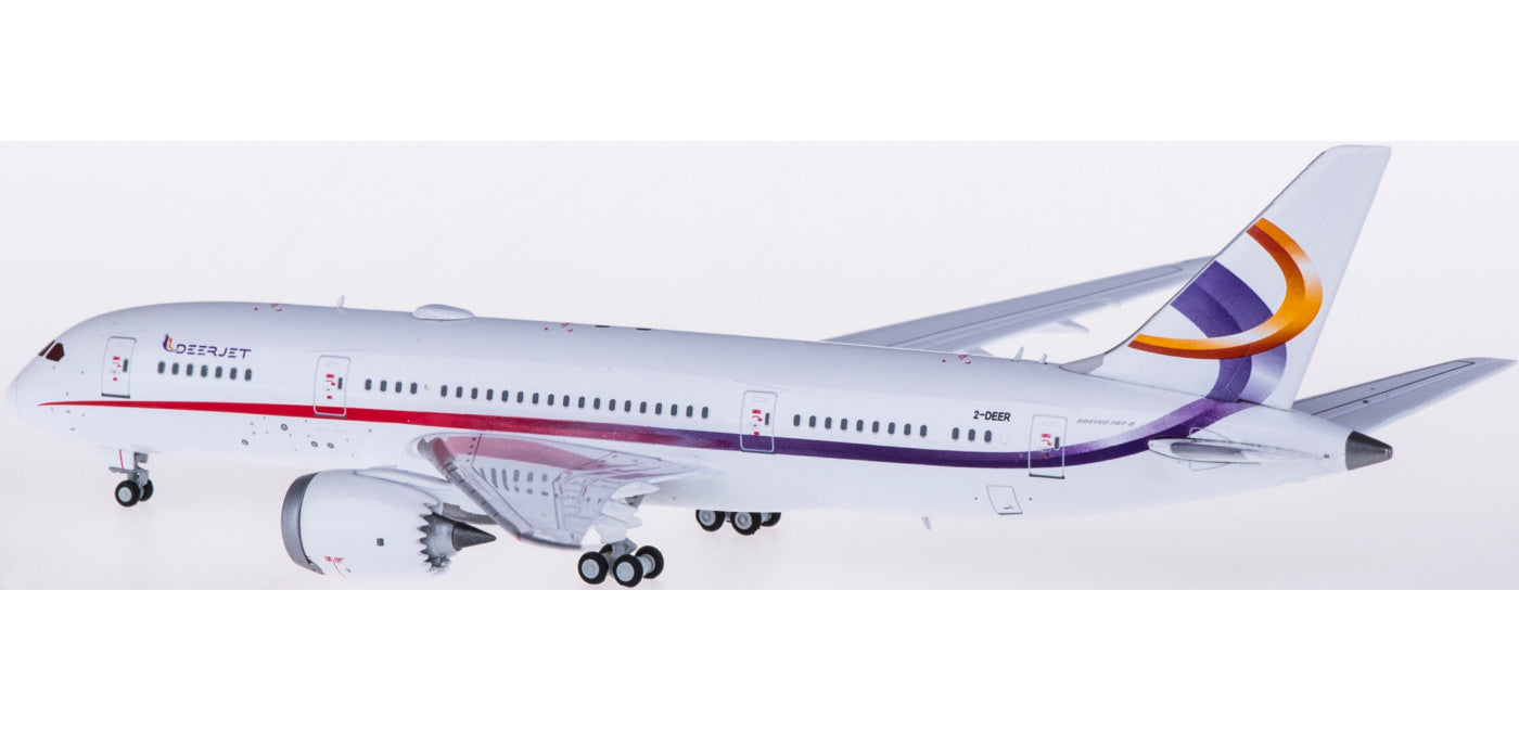 1:400 JC Wings EW4788002 Deer Jet Boeing 787-8 2-DEER Free Tractor+Stand