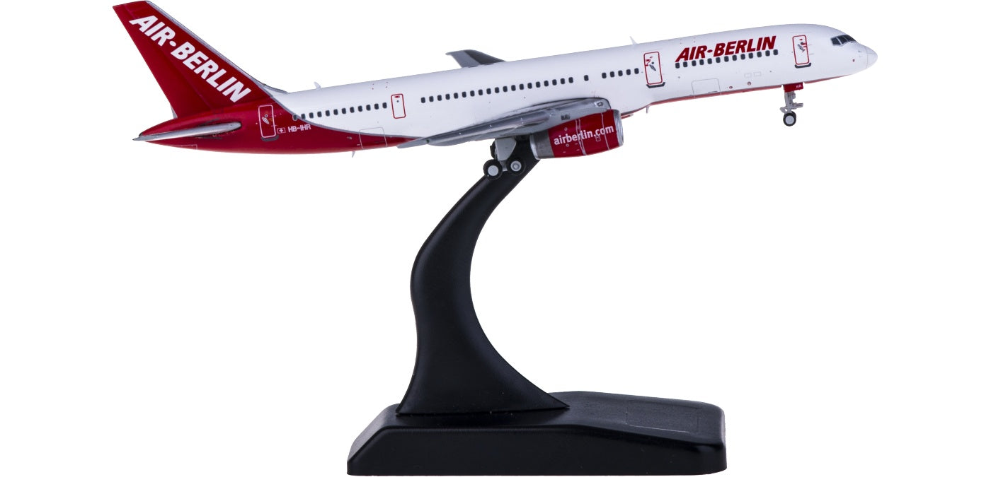 1:400 JC Wings LH4091 Air Berlin Boeing 757-200 HB-IHR Free Tractor+Stand