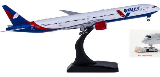 1:400 Phoenix PH11549 Azur Air Boeing 777-300ER VQ-BZC Free Tractor+Stand