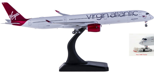 1:400 Phoenix PH11571 Virgin Atlantic Airbus A350-1000 G-VLUX+Free Tractor