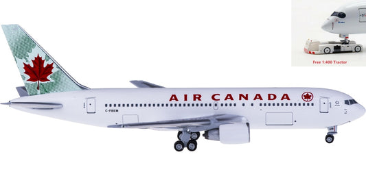 (Rare)1:400 AeroClassics AC419647 Air Canada Boeing 767-200 C-FBEM+Free Tractor