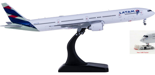 1:400 Geminijets GJLAN1848 LATAM Boeing 777-300ER PT-MUI Free Tractor+Stand