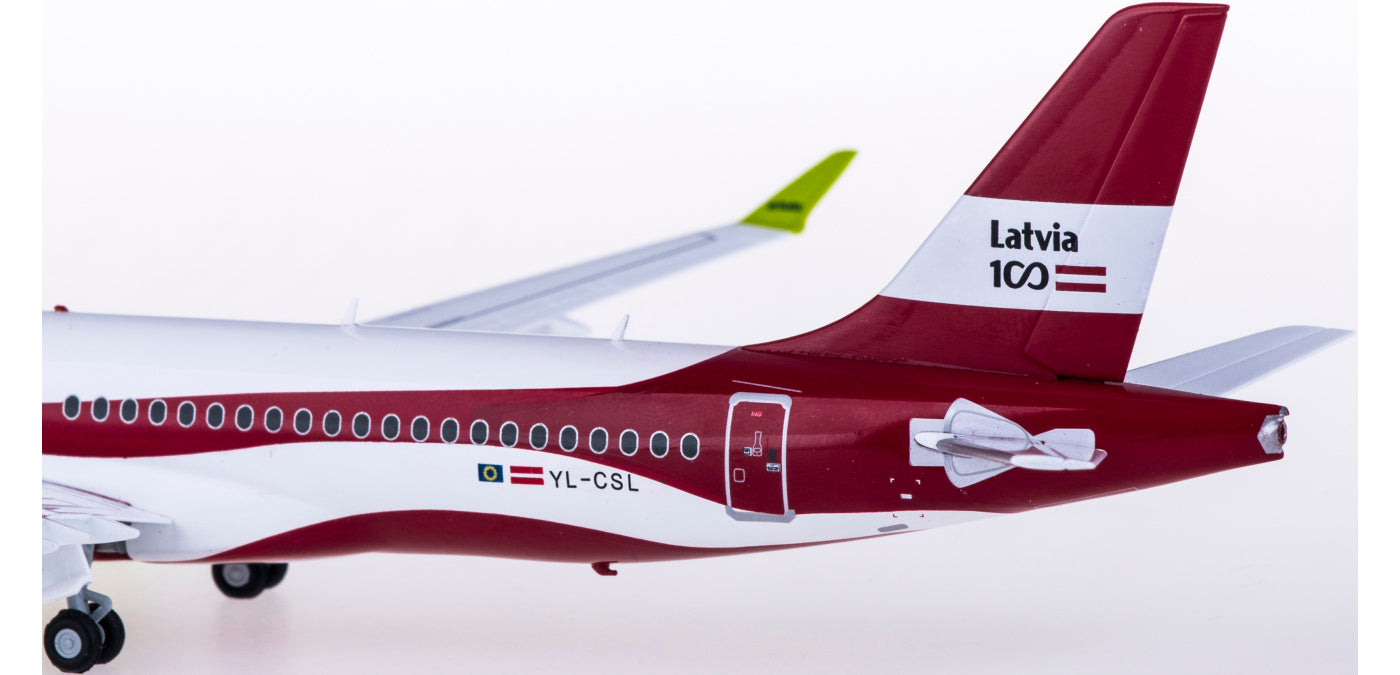 1:200 JC Wings XX2259 airBaltic Airbus A220-300 YL-CSL