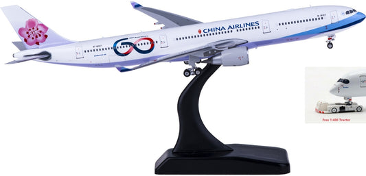 1:400 Phoenix PH04293 China Airlines Airbus A330-300 B-18317 Free Tractor+Stand