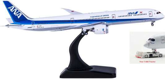 1:400 JC Wings EW478X001 ANA Boeing 787-10 Dreamliner JA900A Free Tractor+Stand