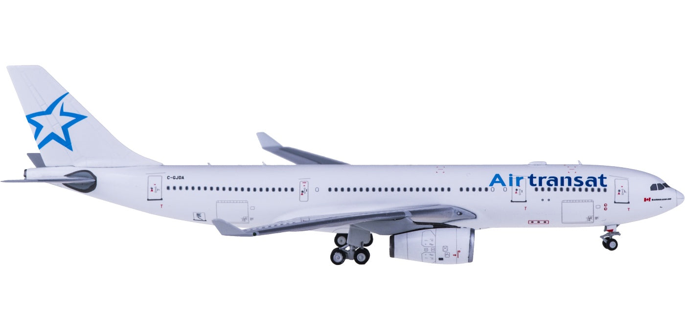 1:400 NG Models NG61015 Air Transat Airbus A330-200 C-GJDA+Free Tractor