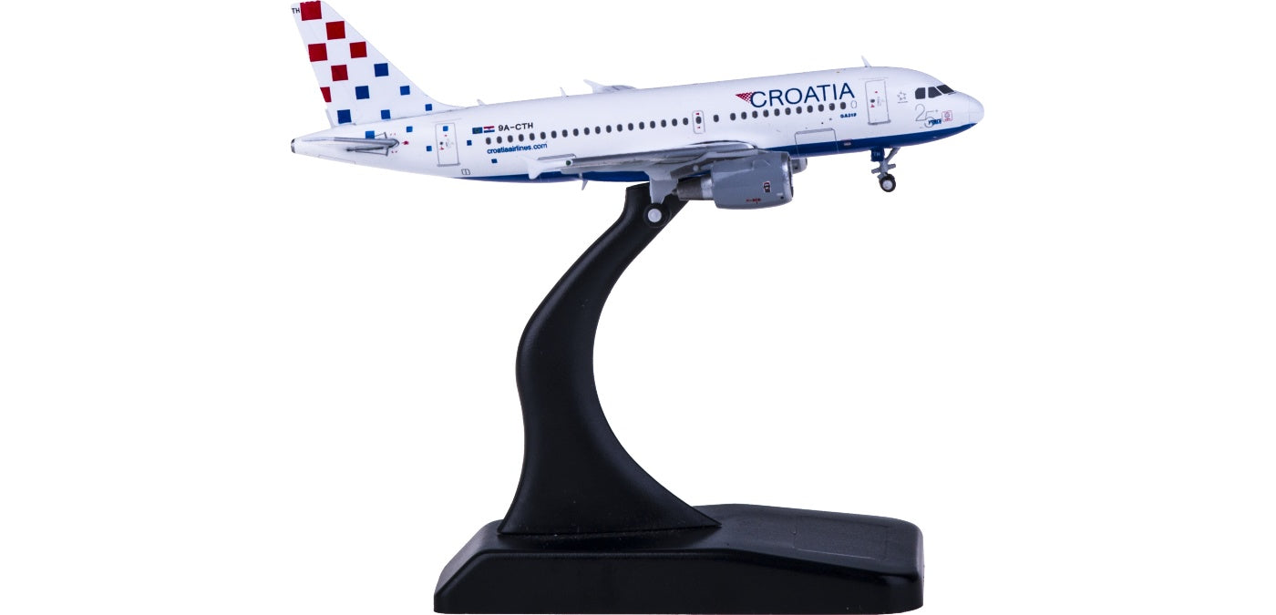 1:400 JC Wings XX4065 Croatia Airlines Airbus A319 9A-CTH Free Tractor+Stand