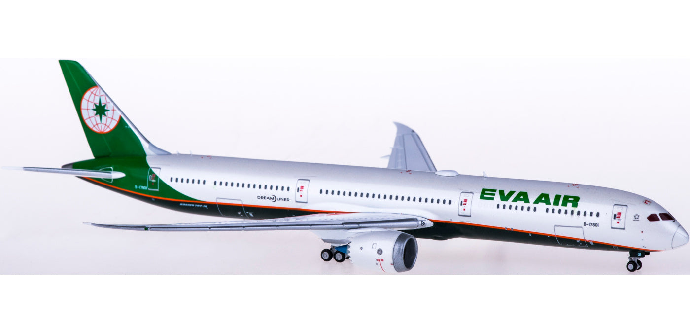 1:400 JC Wings ALB4EVA08 EVA Air Boeing 787-10 B-17801 Free Tractor+Stand