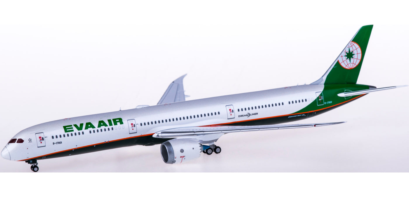 1:400 JC Wings ALB4EVA08 EVA Air Boeing 787-10 B-17801 Free Tractor+Stand