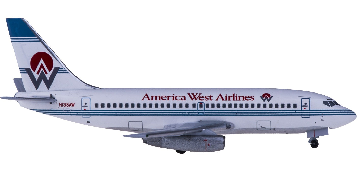 (Rare)1:400 AeroClassics AC419624A America West Airlines Boeing 737-200 N138AW+Free Tractor