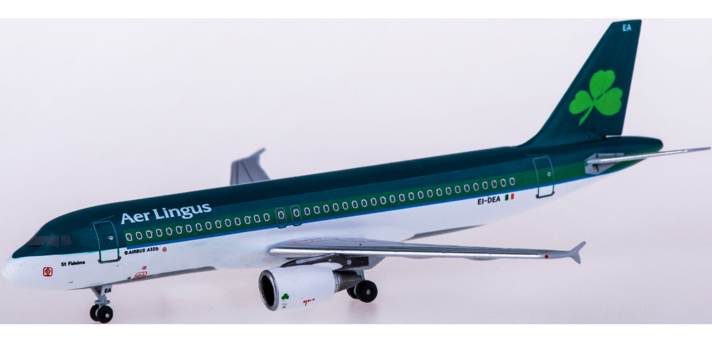 (Rare)1:400 AeroClassics AC419685 Aer Lingus Airbus A320 EI-DEA+Free Tractor