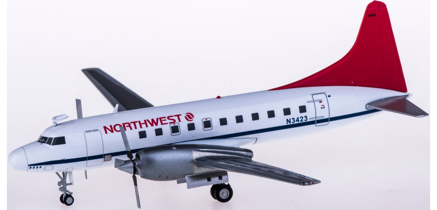 1:200 Geminijets GG2NWA807 Northwest Airlines Convair CV-580 N3423