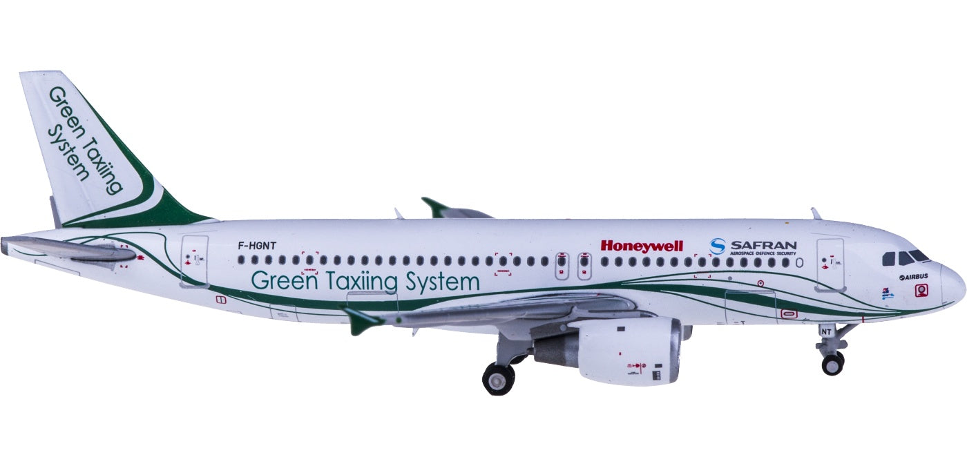 1:400 JC Wings XX4213 Safran Airbus A320 F-HGNT Green Taxing System+Free Tractor