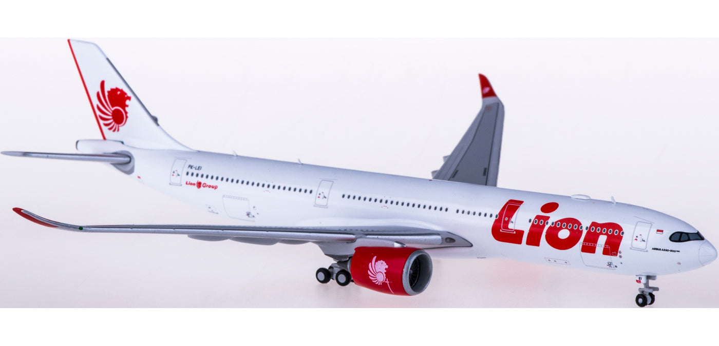 1:400 JC Wings XX4217 Lion Air Airbus A330-900neo PK-LEI Free Tractor+Stand