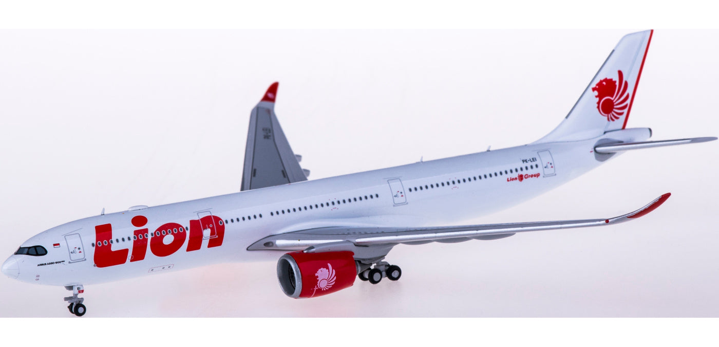 1:400 JC Wings XX4217 Lion Air Airbus A330-900neo PK-LEI Free Tractor+Stand