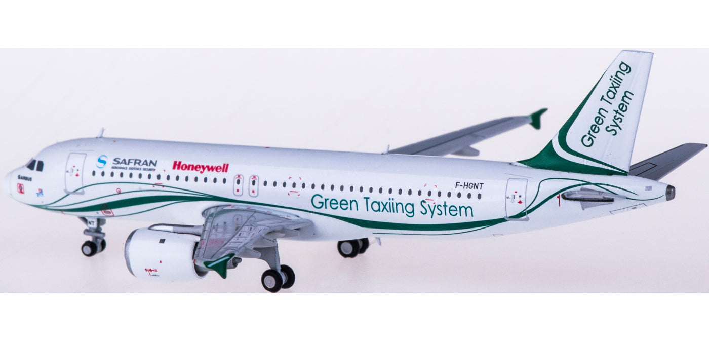 1:400 JC Wings XX4213 Safran Airbus A320 F-HGNT Green Taxing System+Free Tractor