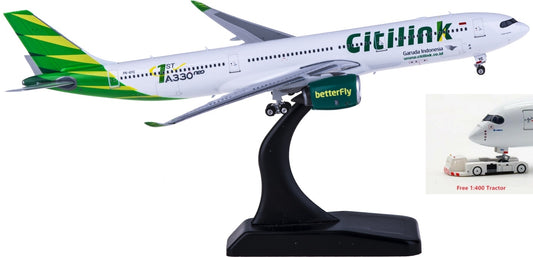 1:400 Phoenix PH11597 Citilink Airbus A330-900neo PK-GYC Free Tractor+Stand