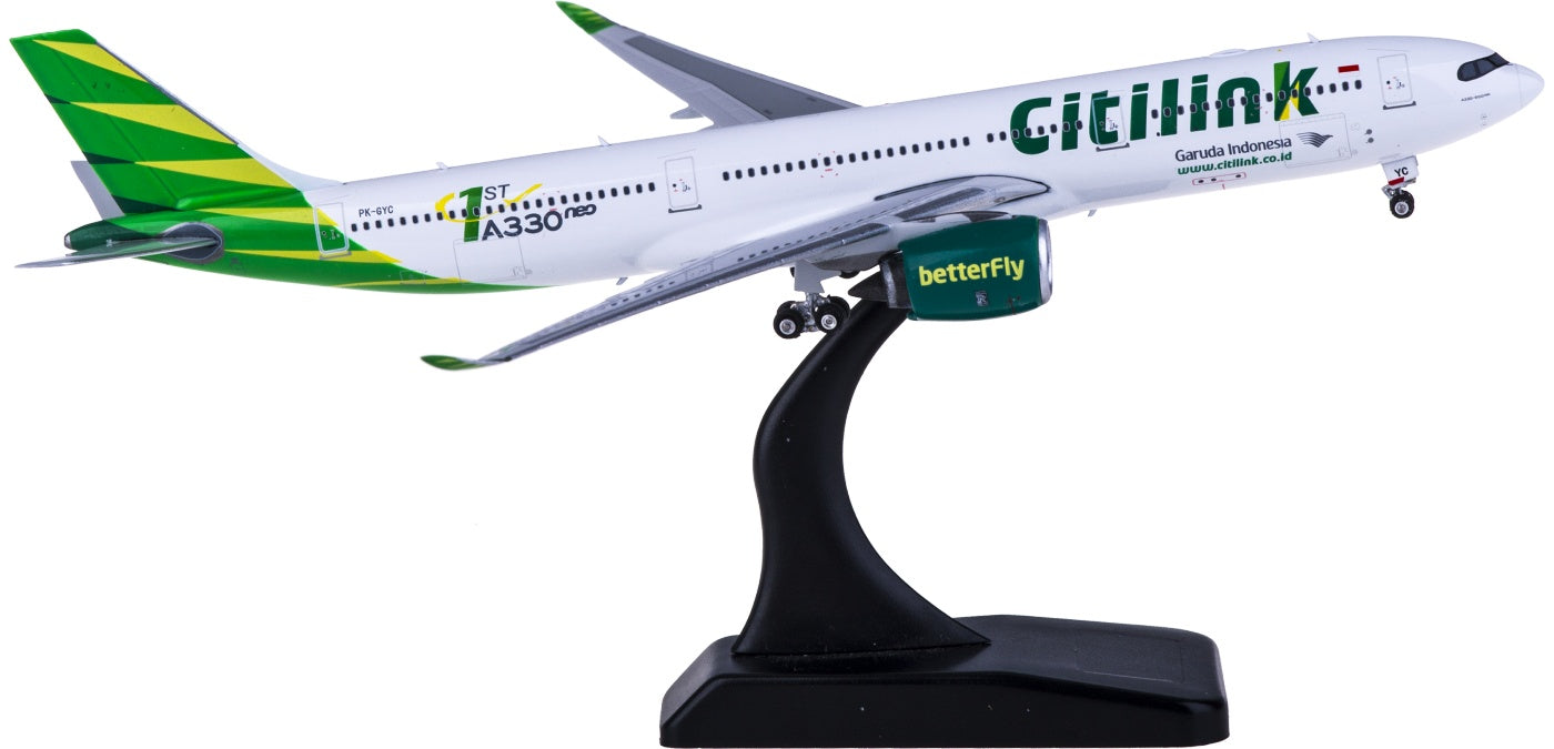 1:400 Phoenix PH11597 Citilink Airbus A330-900neo PK-GYC Free Tractor+Stand