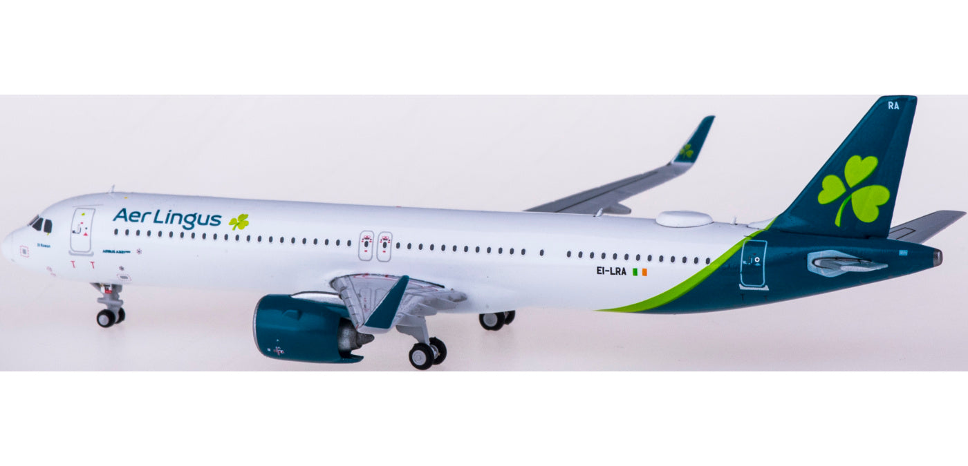 (Rare)1:400 Geminijets GJEIN1894 Aer Lingus Airbus A321neo EI-LRA Free Tractor+Stand