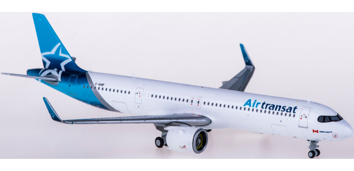 1:400 JC Wings XX4183 Air Transat Airbus A321NEO C-GOIF Free Tractor+Stand