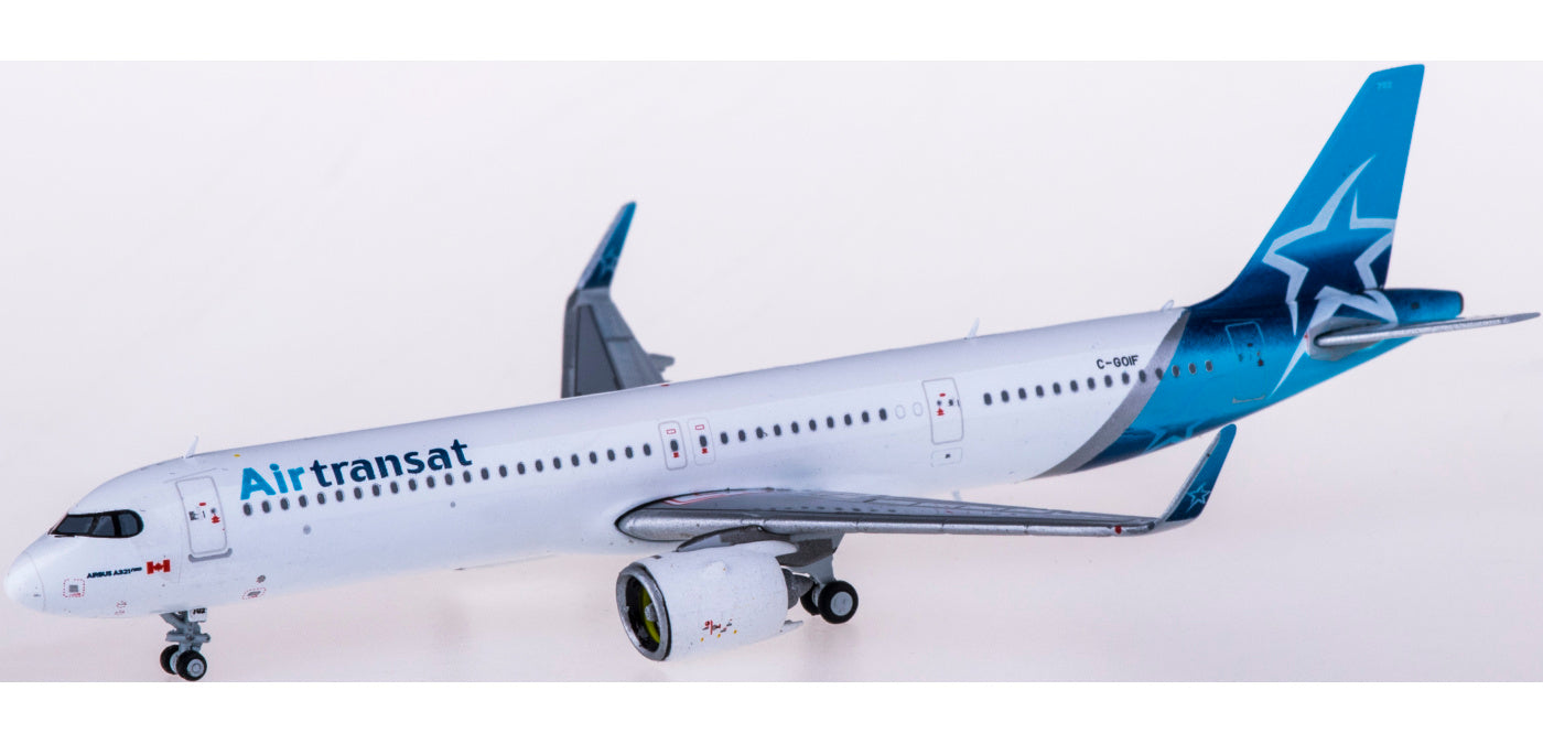 1:400 JC Wings XX4183 Air Transat Airbus A321NEO C-GOIF Free Tractor+Stand