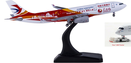 1:400 JC Wings XX4164 China Eastern Airlines Airbus A330-200 B-5931 Free Tractor+Stand