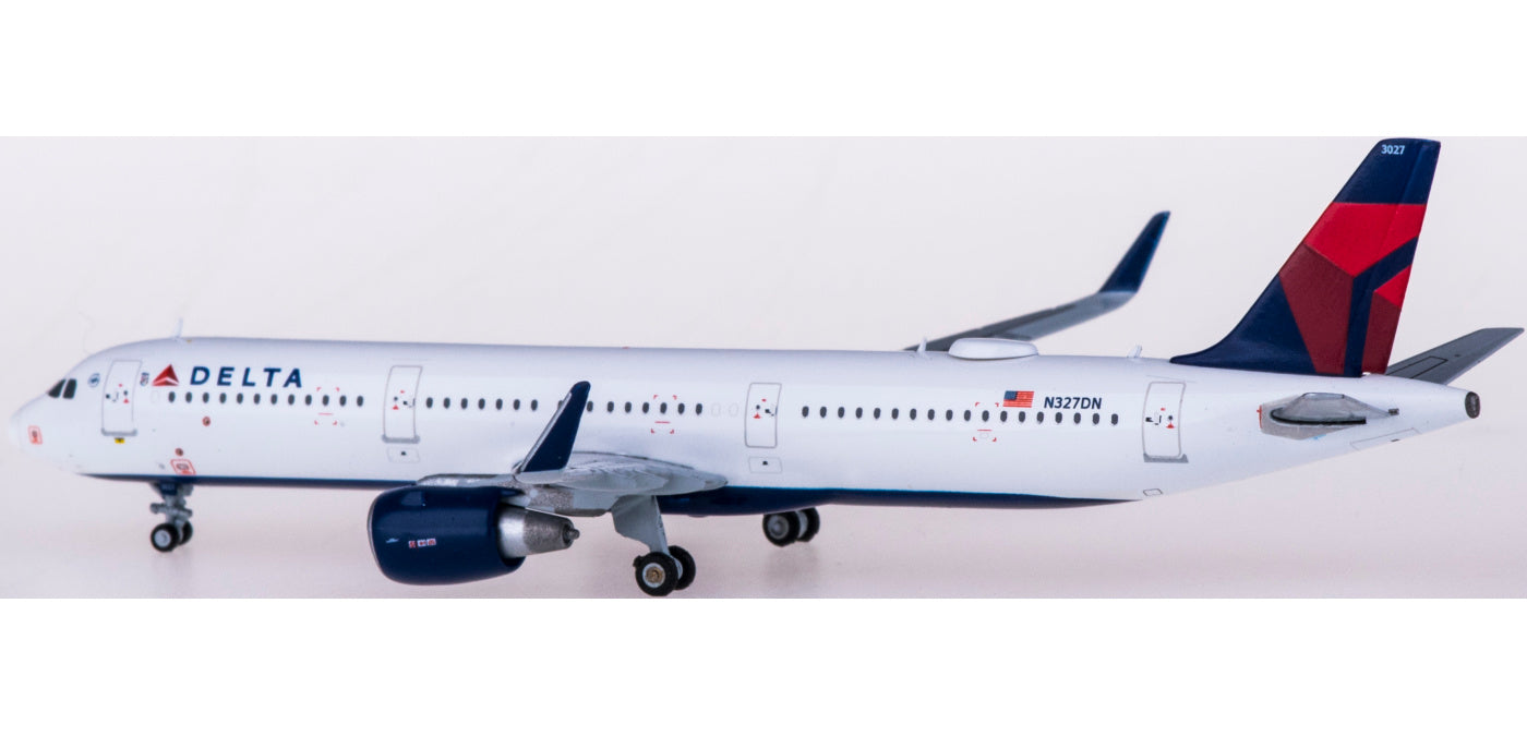 (Rare)1:400 Geminijets GJDAL1892 Delta Air Lines Airbus A321 N327DN Free Tractor+Stand