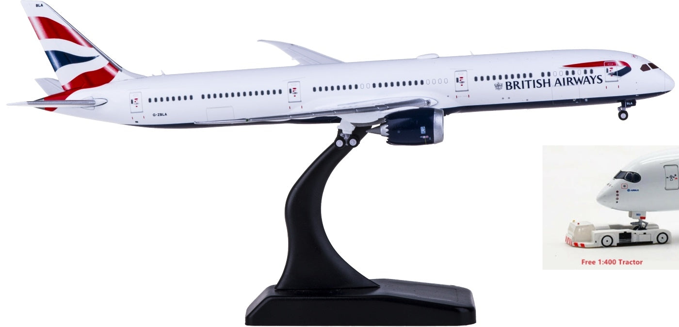 1:400 Geminijets GJBAW1931 British Airways Boeing 787-10 G-ZBLA Free Tractor+Stand