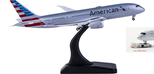 1:400 Geminijets GJAAL1867 American Airlines Boeing 787-8 N802AN Free Tractor+Stand