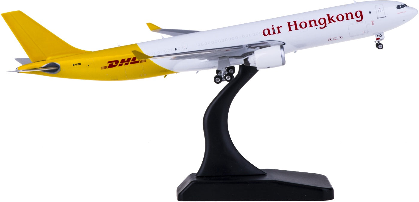 1:400 Phoenix PH04335 Air Hong Kong DHL Airbus A330-300F B-LDO  Free Tractor+Stand