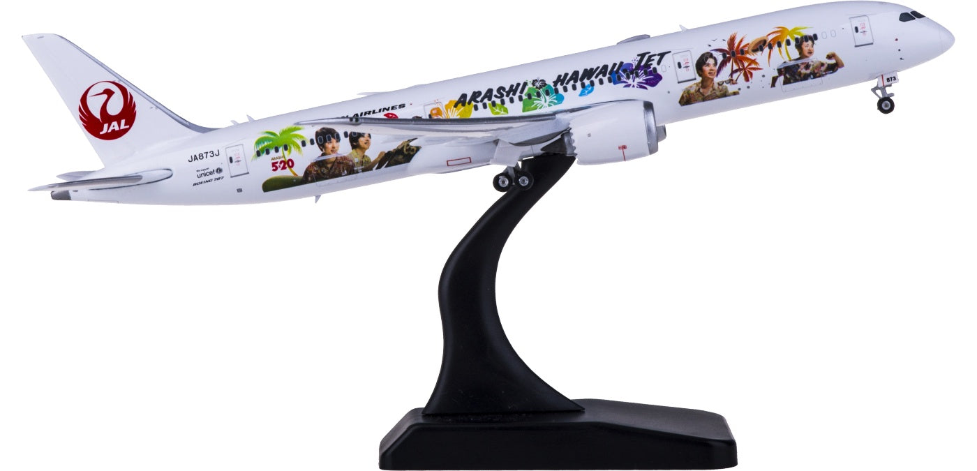 1:400 Phoenix PH04344 Japan Airlines Boeing 787-9 JA873J Free Tractor+Stand