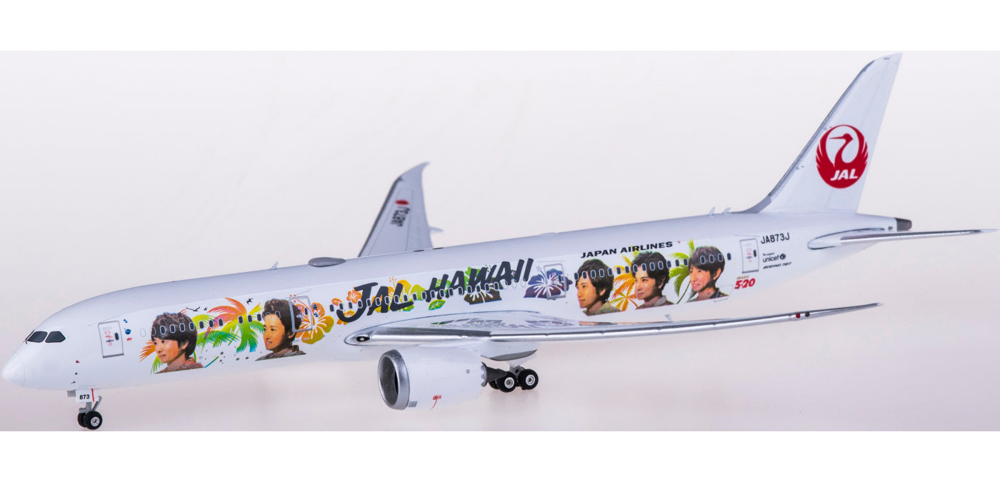 1:400 Phoenix PH04344 Japan Airlines Boeing 787-9 JA873J Free Tractor+Stand