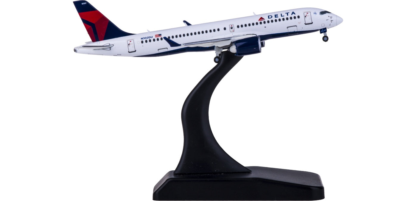 (Rare)1:400 Geminijets GJDAL1926 Delta Air Lines Airbus A220-300 N302DU Free Tractor+Stand