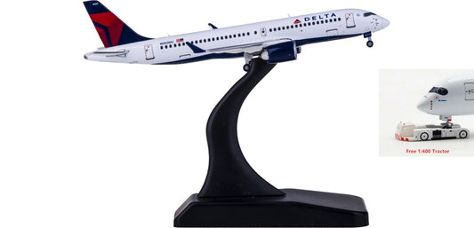 (Rare)1:400 Geminijets GJDAL1926 Delta Air Lines Airbus A220-300 N302DU Free Tractor+Stand