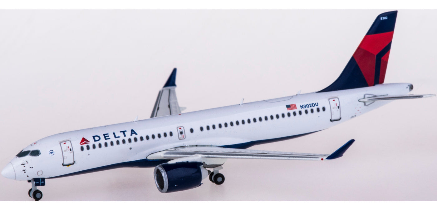 (Rare)1:400 Geminijets GJDAL1926 Delta Air Lines Airbus A220-300 N302DU Free Tractor+Stand